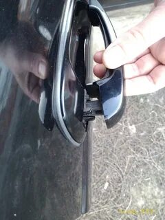 Как приклеить ручку