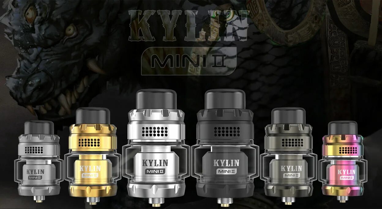 Vape Kylin Mini v2 RTA. Kylin Mini 2 RTA. Kylin Mini v2 RTA. Vandy Vape Kylin Mini v2.