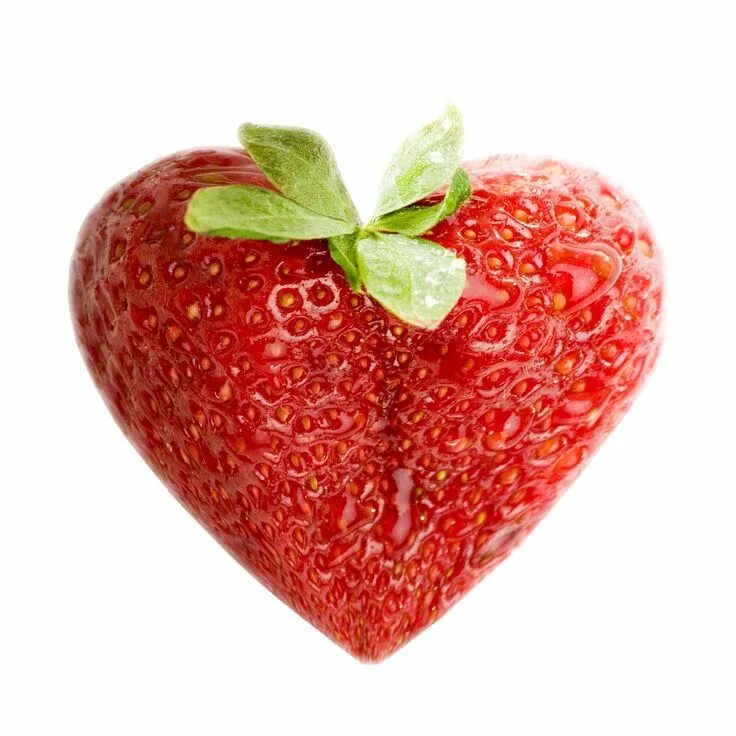 Heart from Strawberry and Cherry Stock Photo - Image of fresh, cherry: 18133042