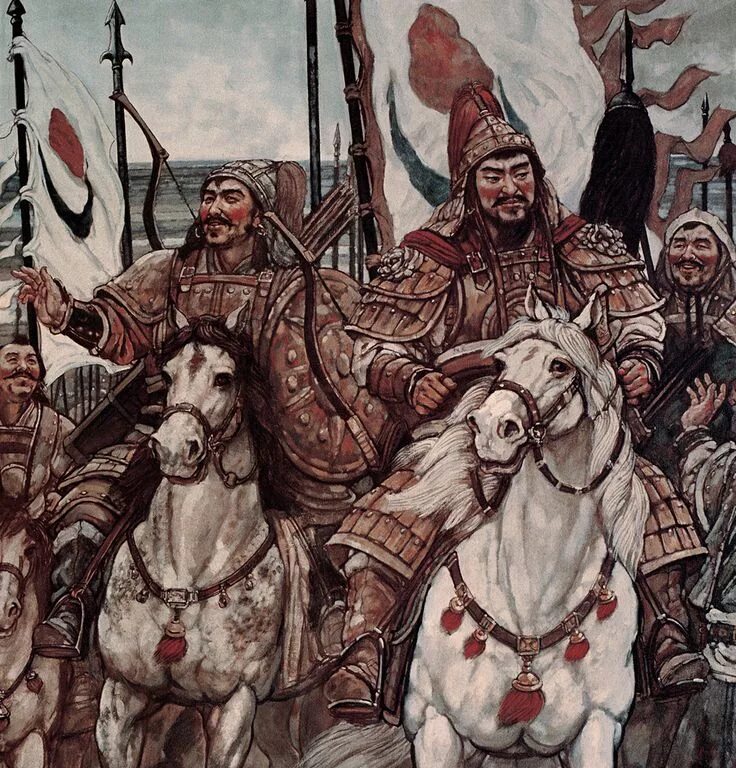 Российская орда. Золотая Орда монгольского хана.