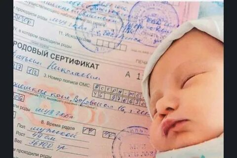 Документ родовые сертификаты