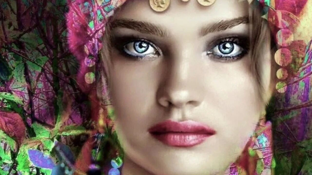 The most beautiful color. Beauty color.