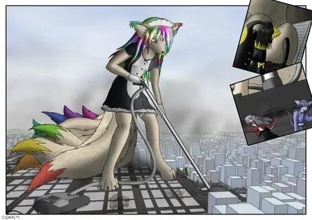 Giantess destroy