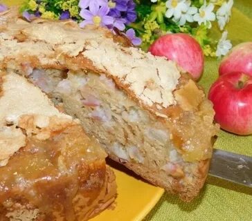 Шарлотка с хрустящей корочкой