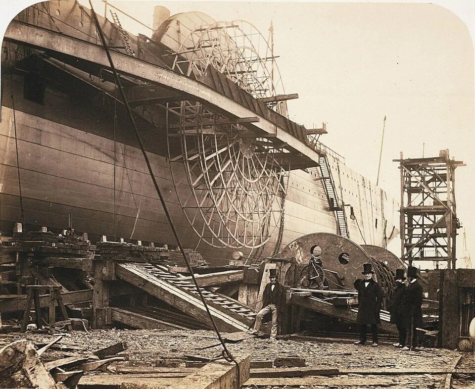 Станция кораблей как называется. Судно Левиафан Грейт Истерн. Корабль Левиафан 1854. Грейт Истерн корабль. Грейт Истерн корабль модель.