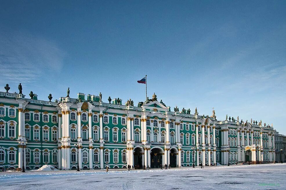 Зимний эрмитаж. Северный фасад зимнего дворца. аннинский зимний дворец. достопримечательности питера зимний дворец. никольский зимний дворец.