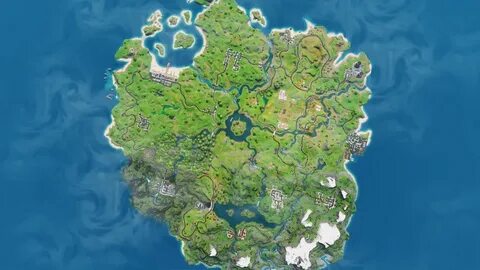 Fortnite chapter 2 map