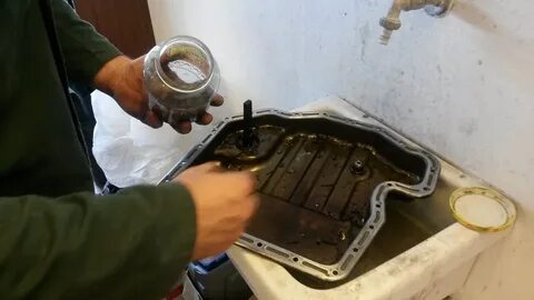 Замена масляного поддона