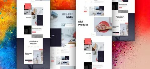 Product sections