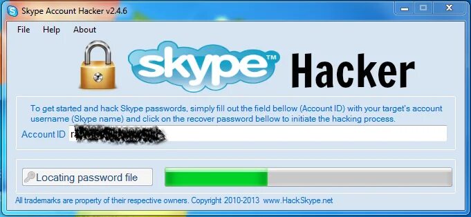 Hack account account passwords