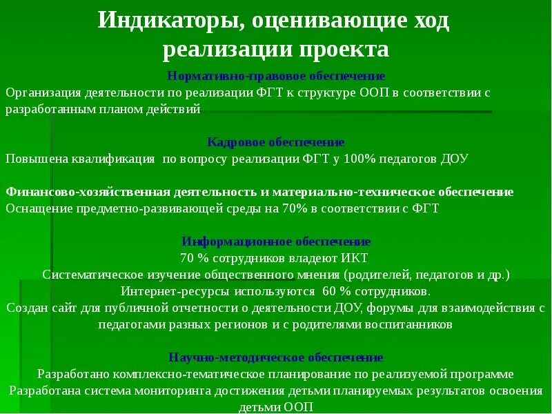 Действия педагога и детей в ходе реализации проекта. Ход реализации проекта. Как распределяются действия педагога в ходе реализации проекта. Информация о реализации мероприятий