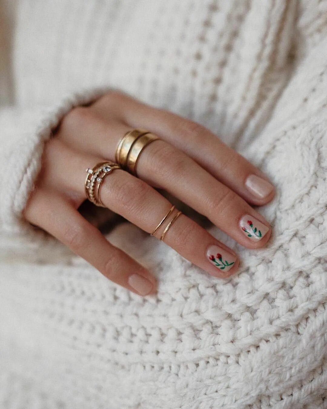 Красивый маникюр с кольцами Pin on Manicure nail designs
