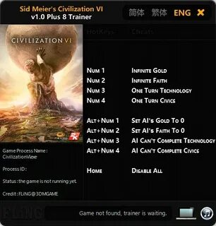 Трейнер civilization