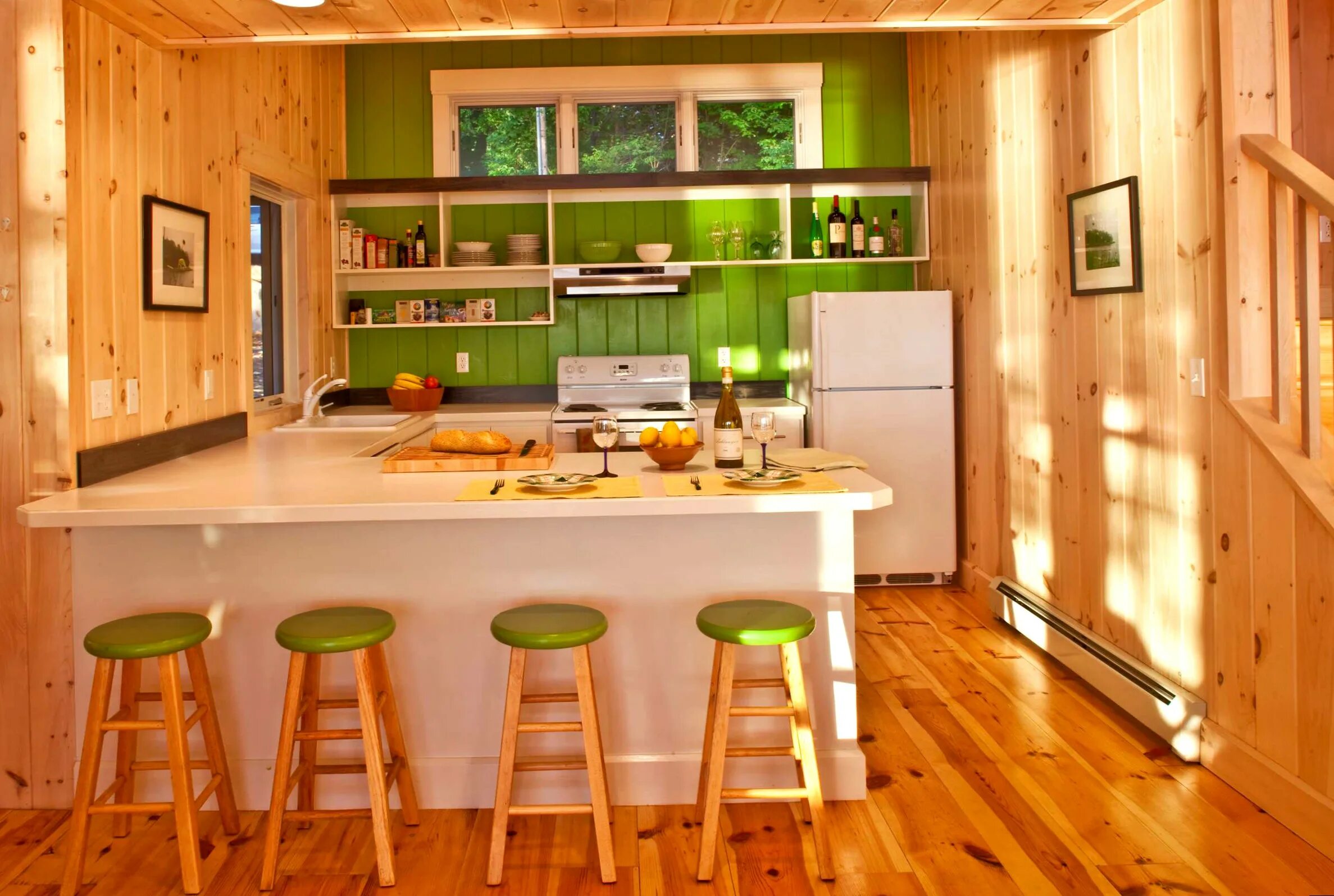 Inspired Cabin Escape Simple kitchen design, Simple kitchen, Kitchen design
