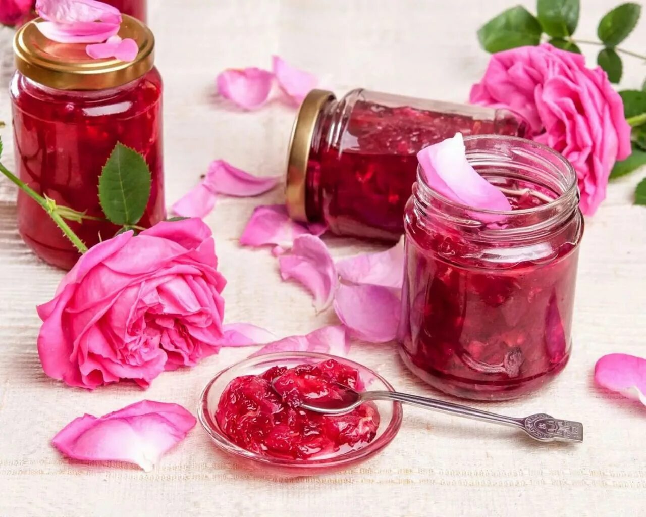 Рецепт варенья из лепестков