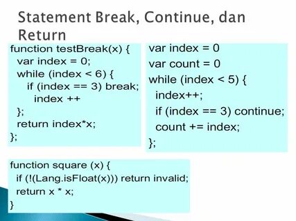 Break c