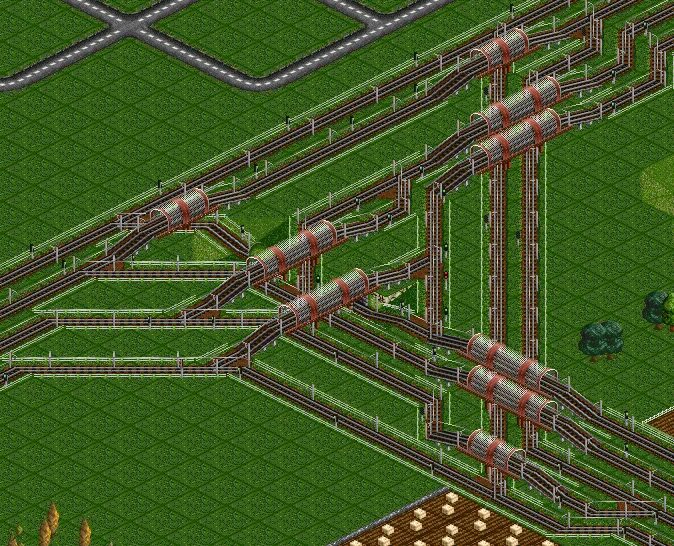 Ttd values ep. Transport Tycoon Deluxe развязки. OPENTTD магистрали. OPENTTD железная дорога. OPENTTD перекрестки.