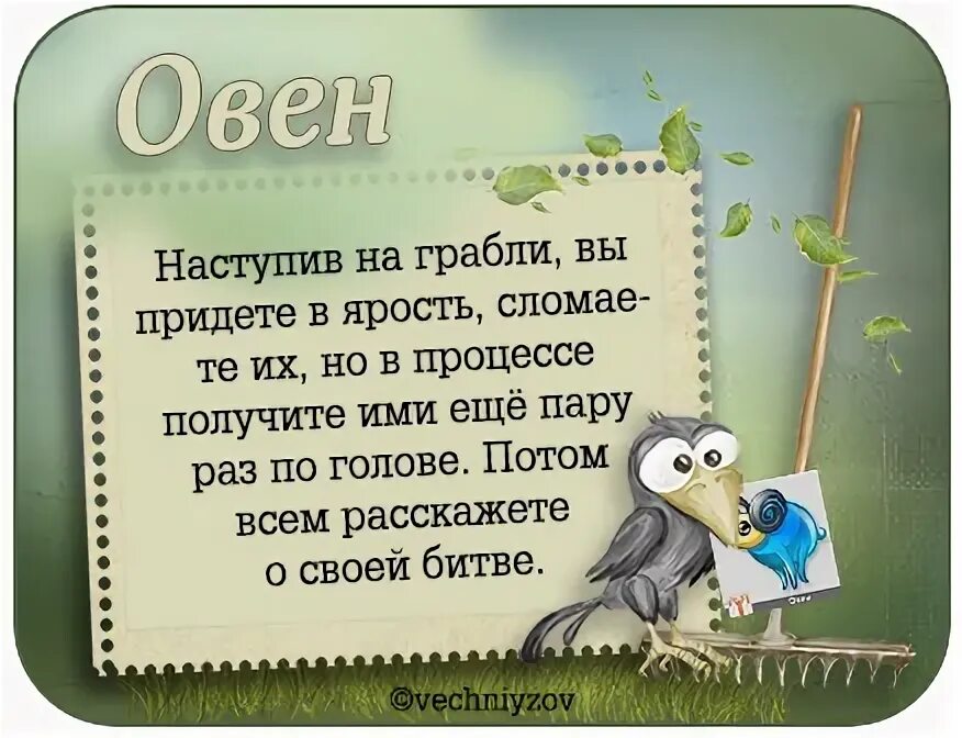 Как наступает 7 день. Про грабли афоризмы. Овен и грабли. Наступить на грабли. Цитаты про грабли.