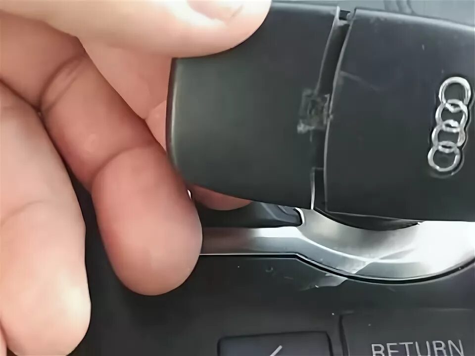 2004 Audi A4 key fob battery replacement - YouTube