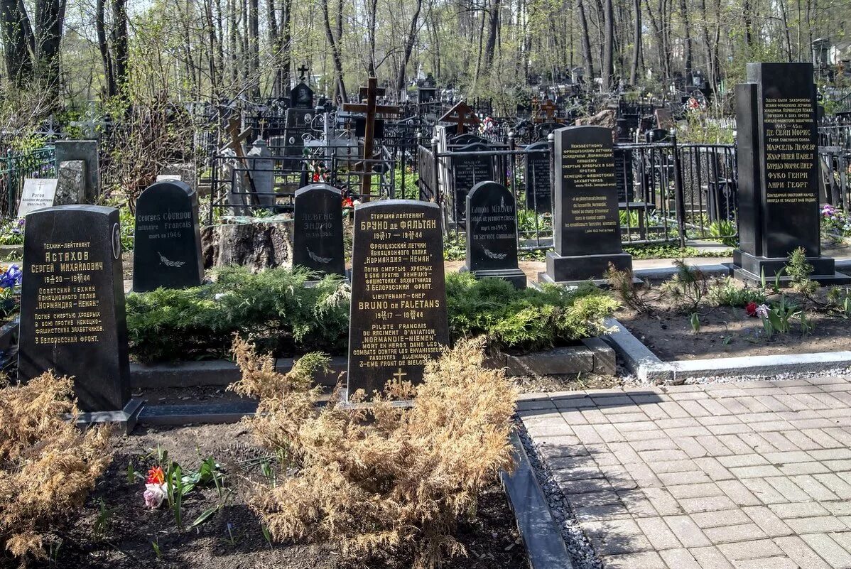 Могилы летчиков. Введенское кладбище Нормандия Неман. Могила летчиков Нормандия Неман на Введенском кладбище. Захоронение Нормандия Неман Введенское кладбище. Могилы лётчиков Нормандия немен Введенское кладбище