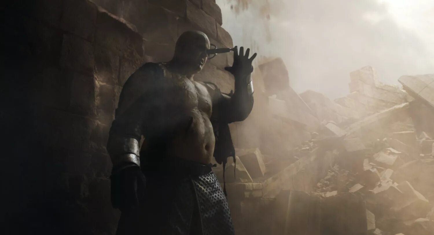 He the mountain when he