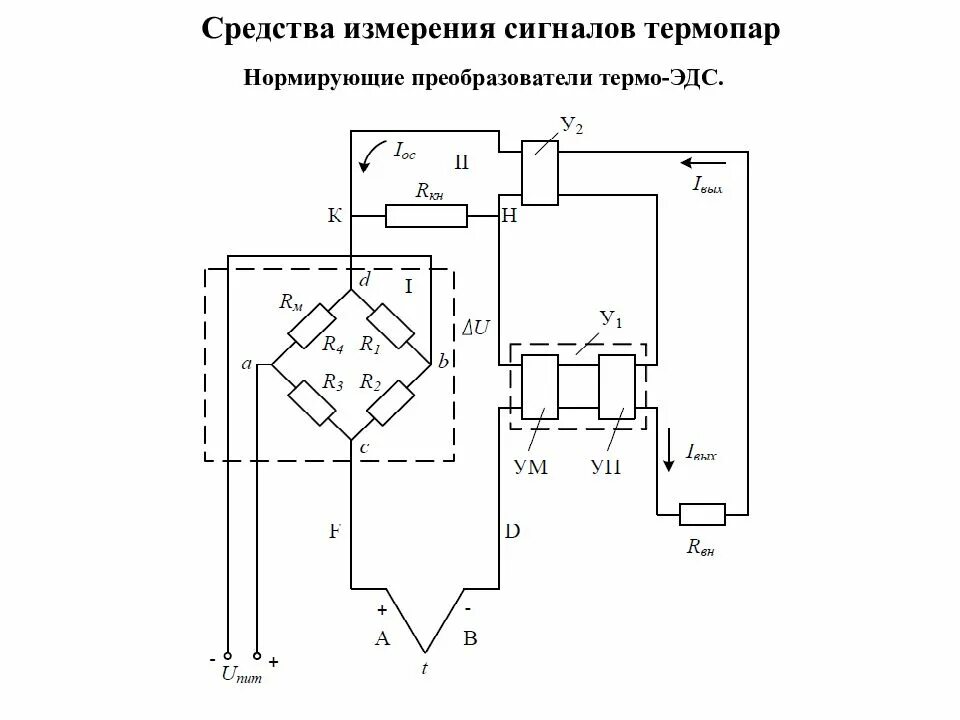 Как подключить термопару