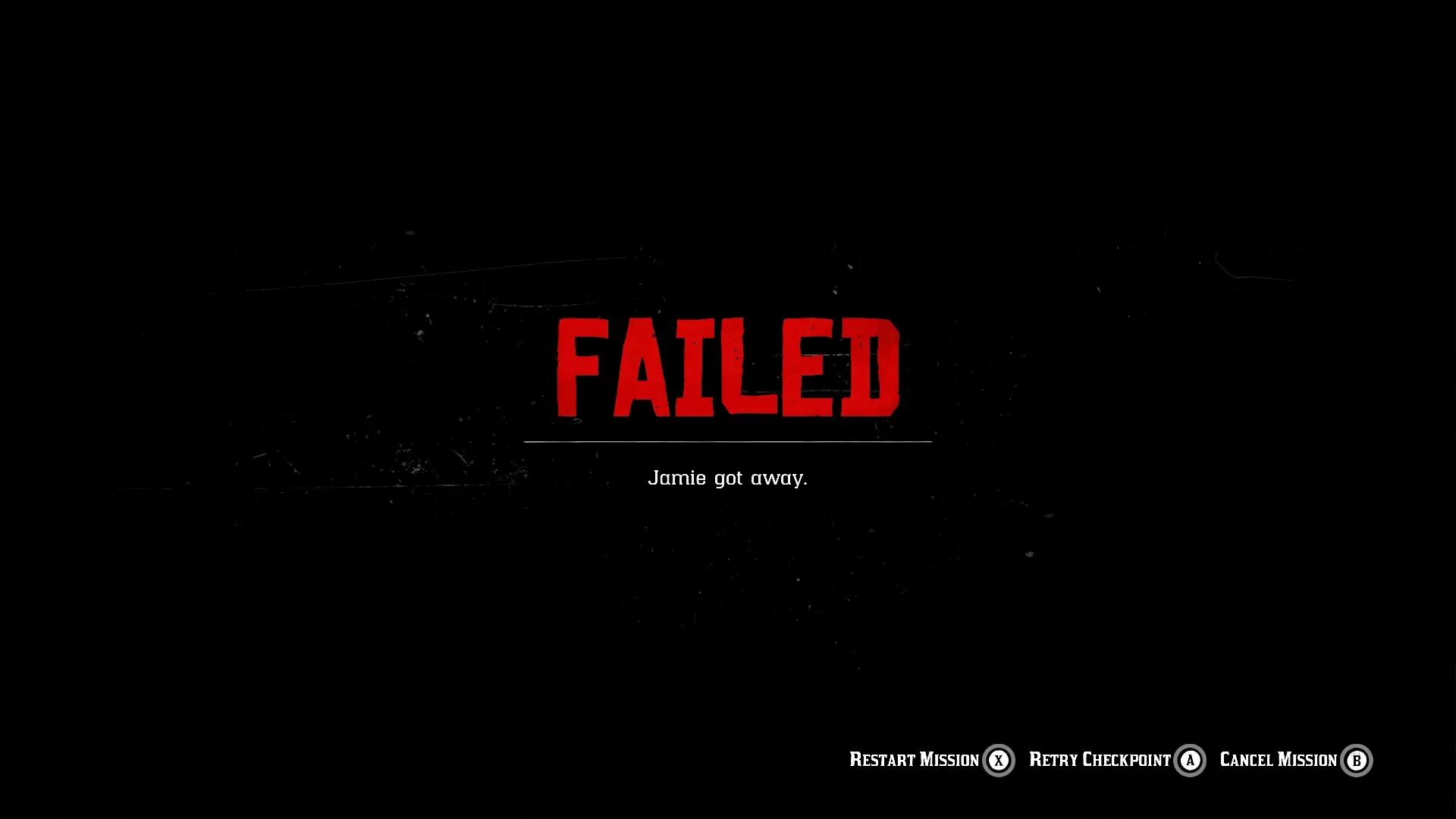 Retry host. Retry. restart mission. retry mission.