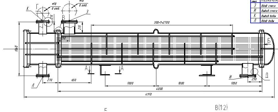 1400 0 4. Теплообменник кожухотрубчатый горизонтальный 600. Кожухотрубный теплообменник с плавающей головкой чертеж. Кожухотрубчатый теплообменник с плавающей головкой чертеж. Кожухотрубный теплообменник d800.