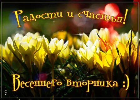 Доброе утро хорошего вторника картинки весенние