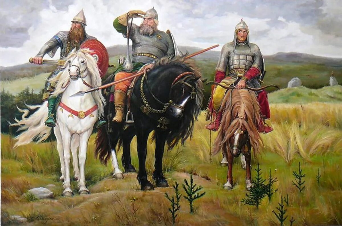 Богатыри картинки. Виктор васнецов «богатыри», 1881–1898.. виктор васнецов три богатыря. русский богатырь алеша попович. илья муромец васнецов.