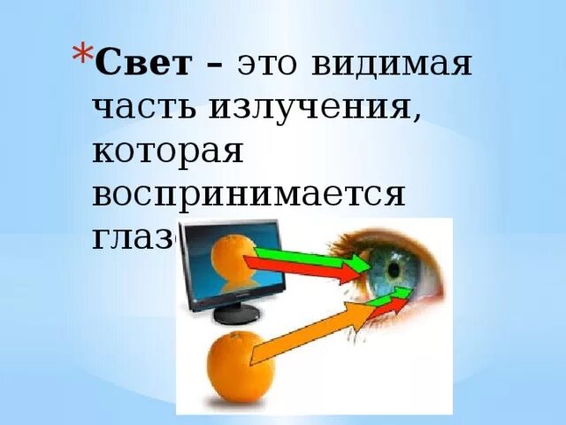 Электромагнитное излучение воспринимаемое глазом. Та часть излучения которая воспринимается глазом. та часть излучения, которая воспринимается нашим глазом.. кот излучатель света. как понять воспринимается излучение глазом или нет.