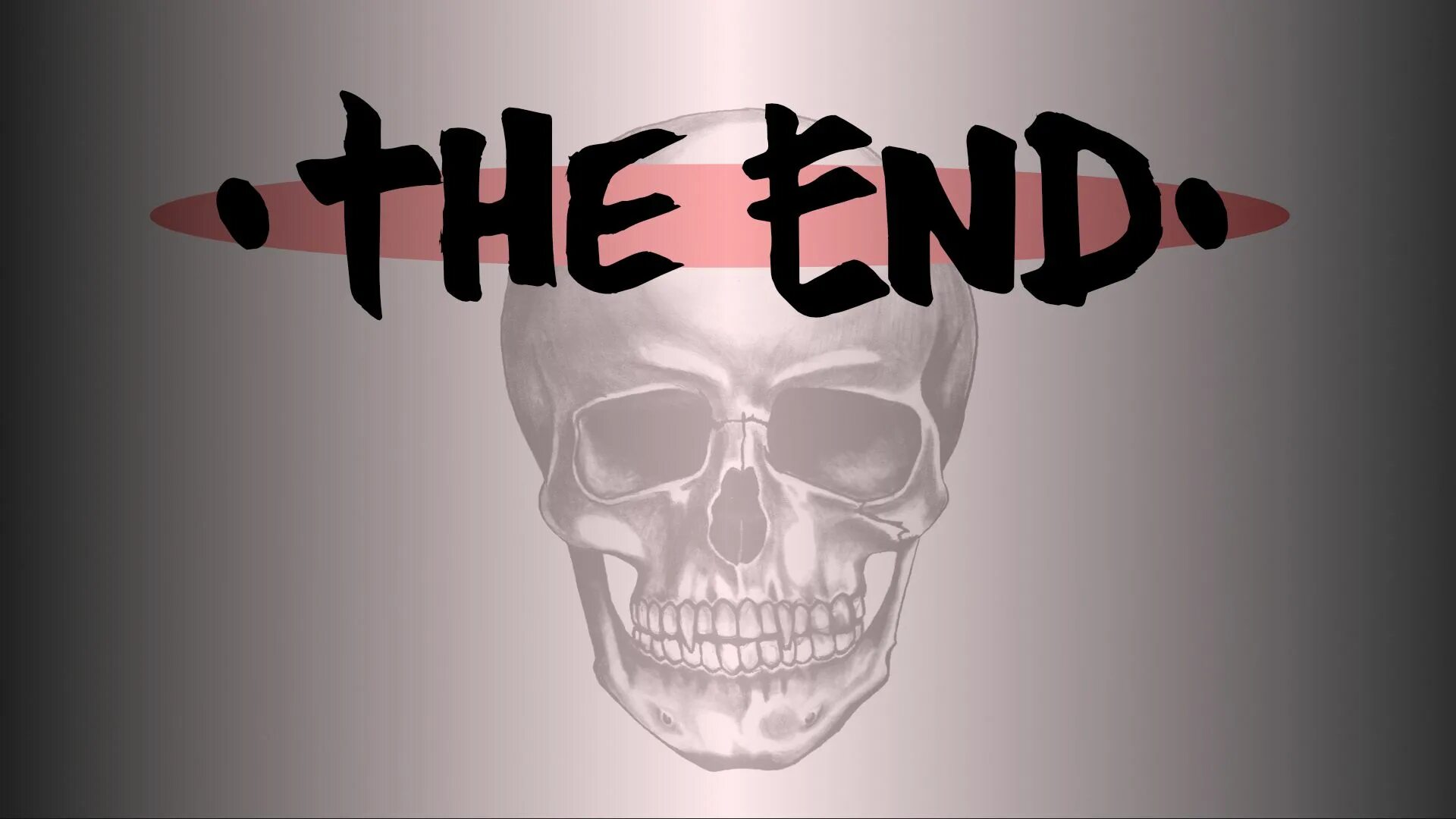 The end we start from 2025. The end надпись.