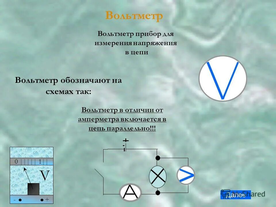 Как обозначается амперметр