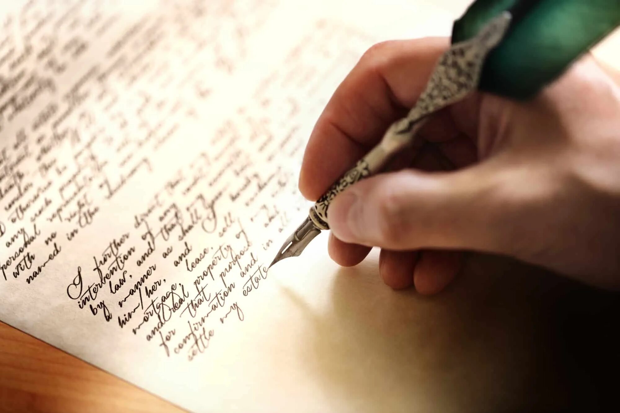 Write a letter last