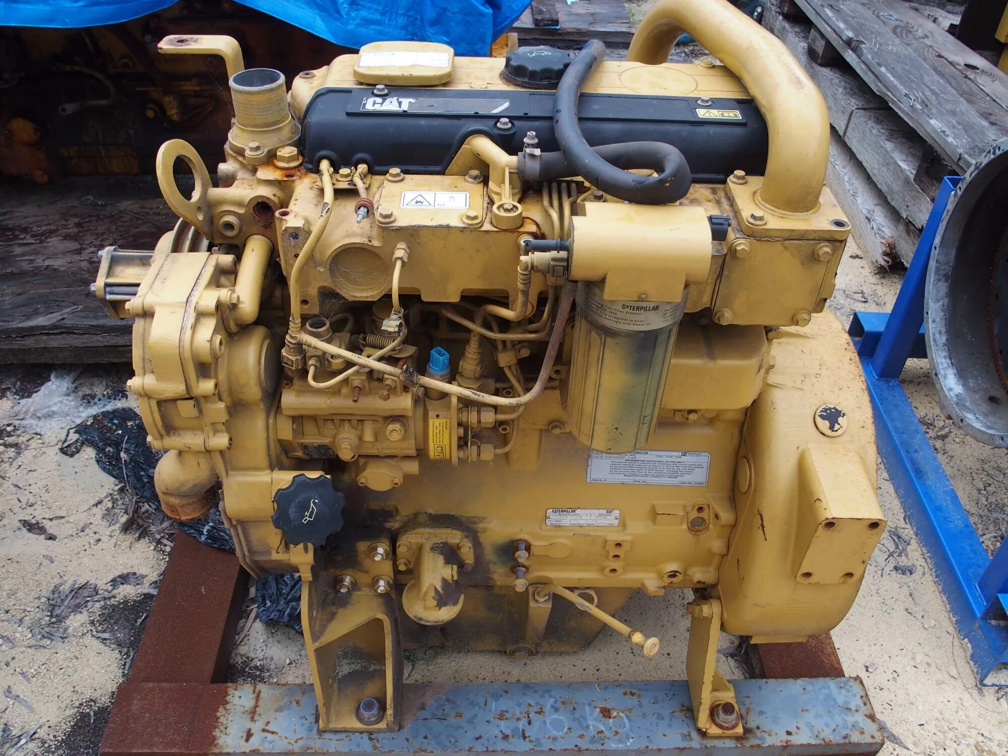 Трактор катерпиллер насосы как надо поменять 428 Caterpillar 432 D Terna Piccinini Macchine