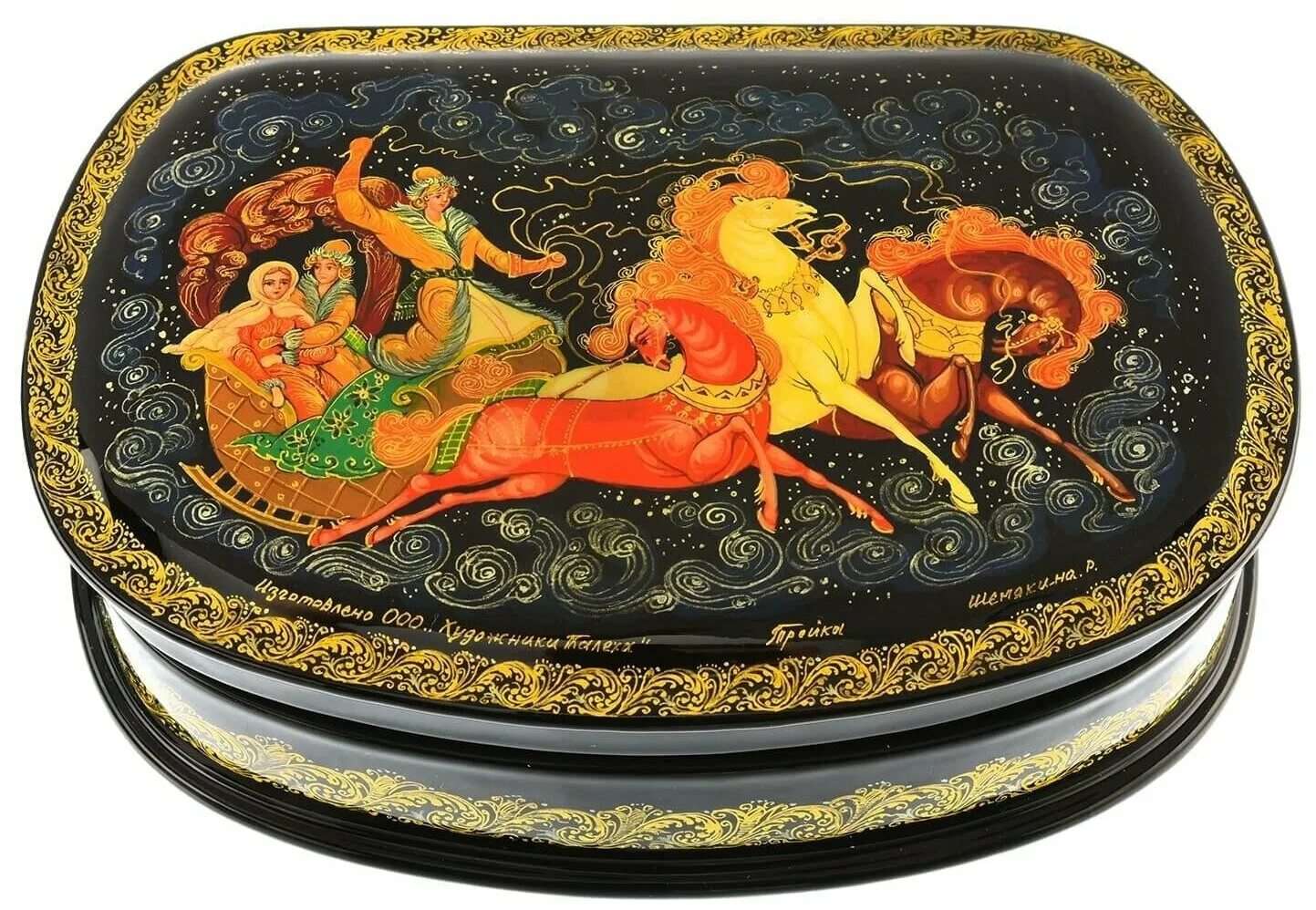 лаковая миниатюра г палеха. лаковая миниатюра г палеха. лаковая миниатюра г палеха. промысел палехская роспись. лаковая миниатюра г палеха.