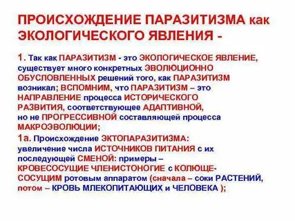 Происхождение явления