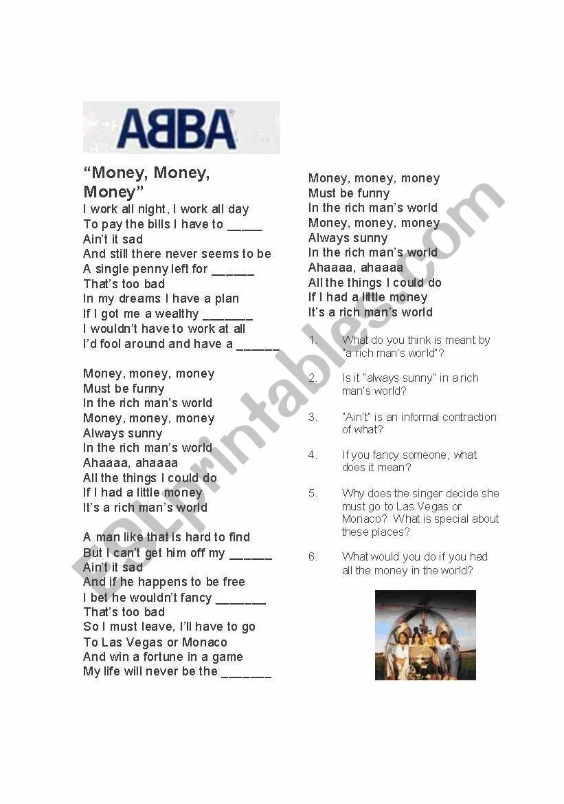 Текст песни мани мани мани. ABBA money money текст. Текст песни money. Песня money money money ABBA текст.