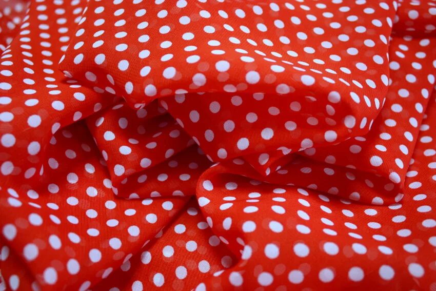 ситец ткань красная