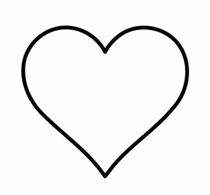 Pin on Recipies Memorial day coloring pages, Cute couple drawings, Heart outline