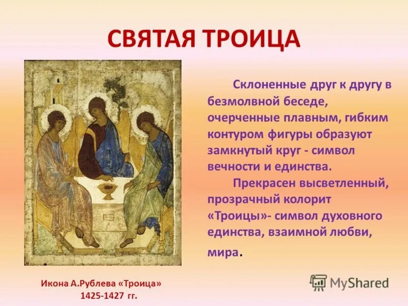 Описание святой троицы. Святая Троица. Икона Троица. Праздник Святой Троицы символы. Троица праздник икона.