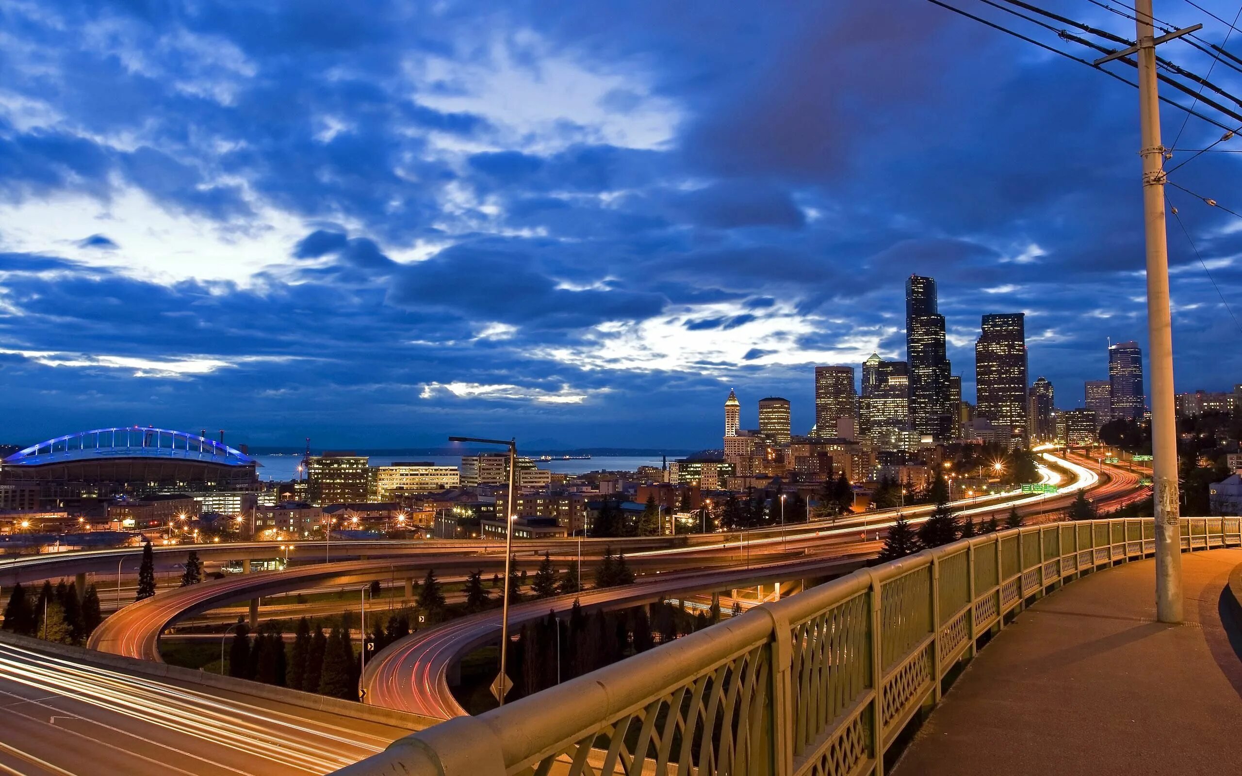 Фото 2560. Сиэтл роуд. Сиэтл панорама 360. Город Сиэтл США мост. Вид на мост Сиэтл.