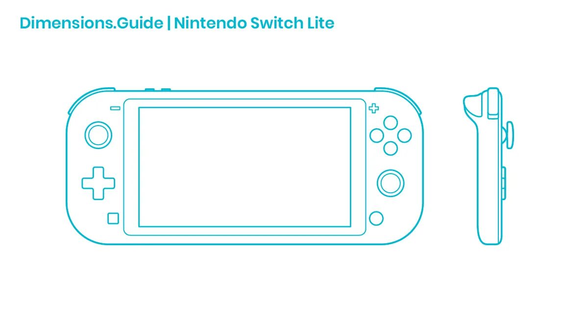 Нинтендо свитч Лайт. Чертеж Нинтендо свитч. Nintendo Switch 3. Nintendo Switch Lite габариты. Nintendo switch размеры