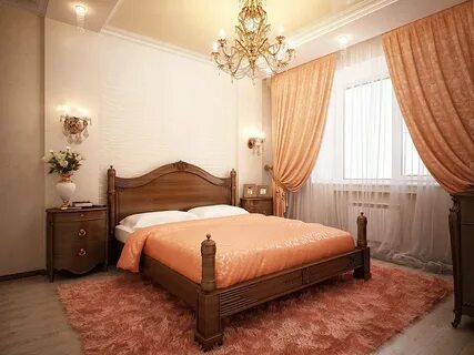 Персиков спальня