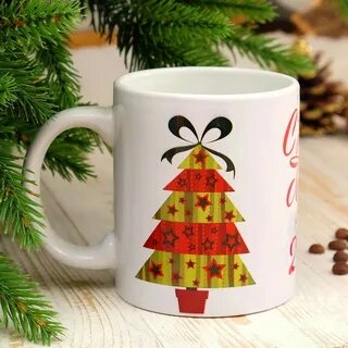 Новогодние кружки оптом