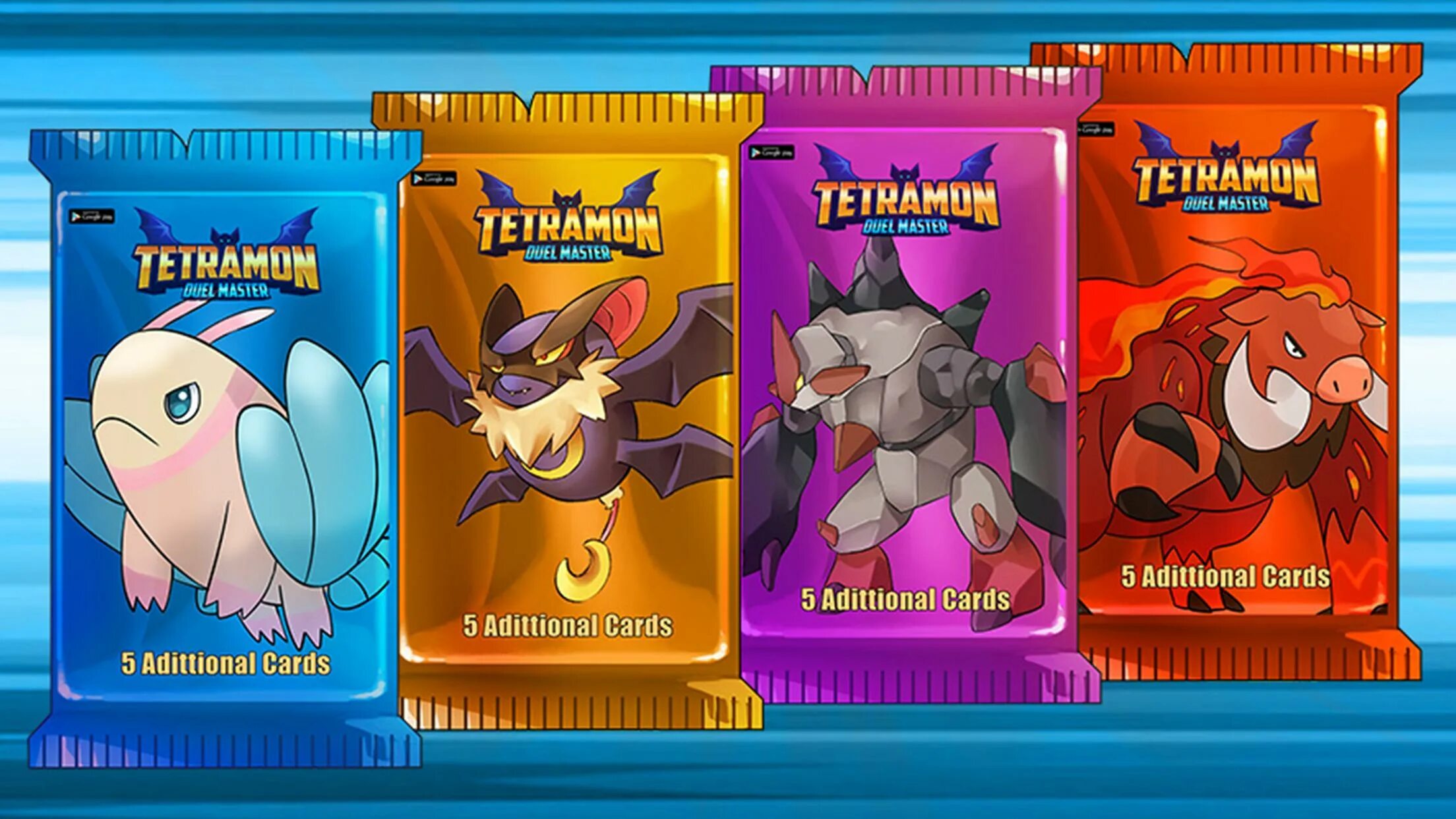 TCG Cards. Tetramon. Queen Card Idle.