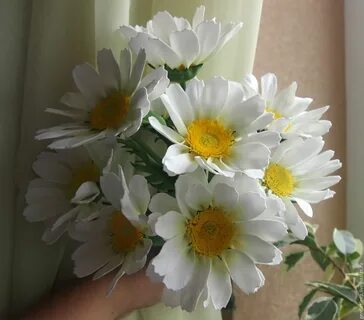 Ромашка из фоамирана