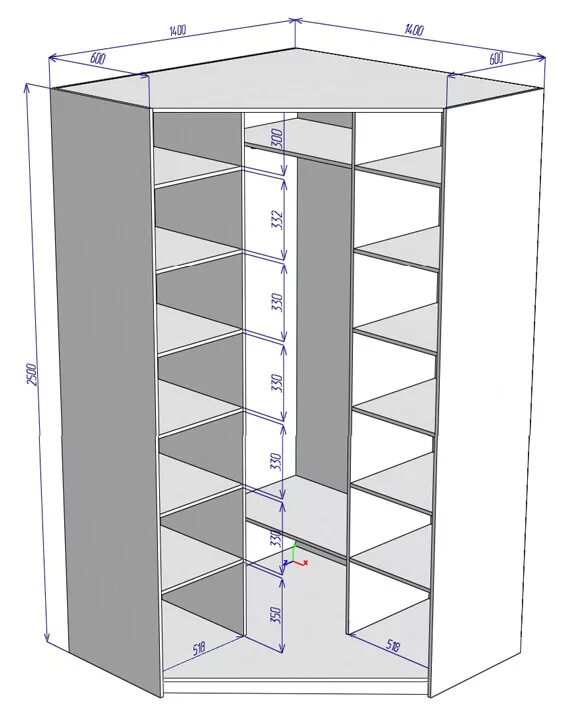 Фото размеров угловых шкафов. Угловой шкаф 1400х1400 чертеж. Угловой шкаф 1400х1400 наполнение. Угловой шкаф купе 1400х1400 чертежи. Угловой шкаф 1300х1300 чертеж.
