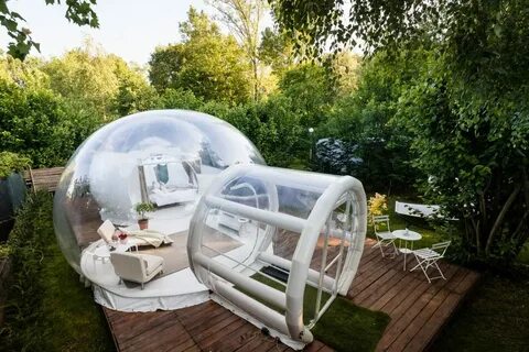 Bubble hotel camp