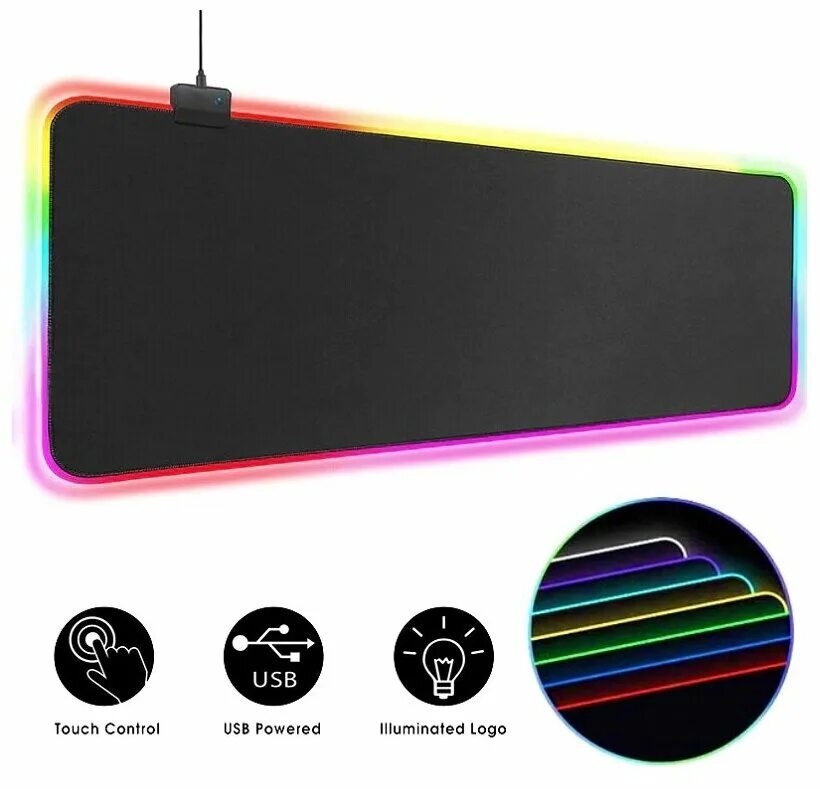 коврик razer firefly v2. коврик для мыши с rgb подсветкой 350x250x4 mm черный. коврик для мыши redragon pluto p026rgb 330*260*3mm. ргб коврик для мыши. светодиодный коврик для мыши большой.